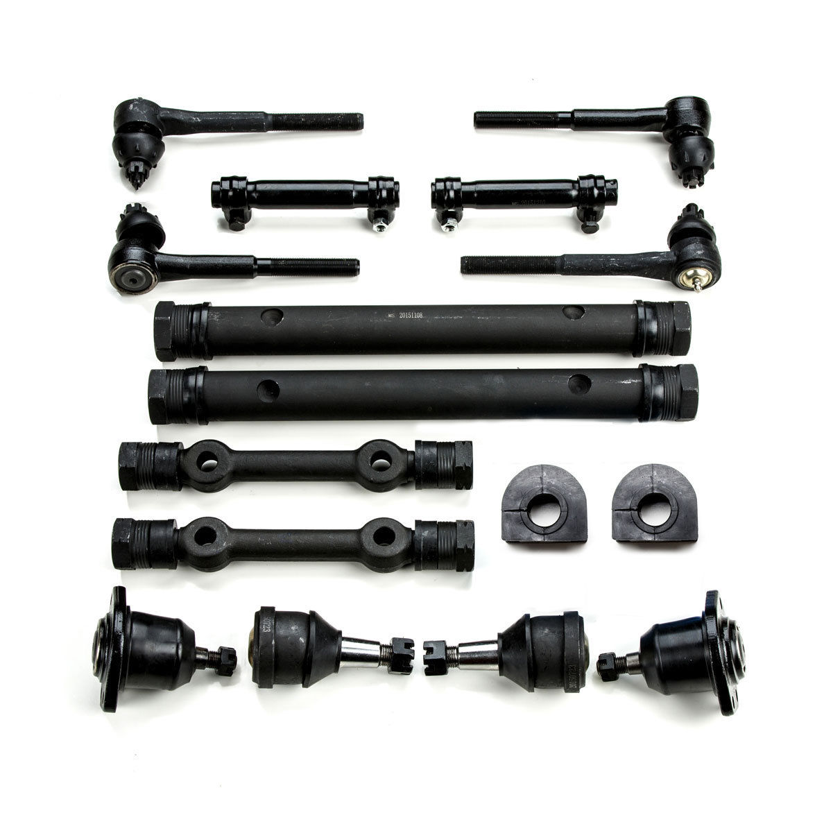 WIll these all fit onto stock control arms from a 1968 c10?