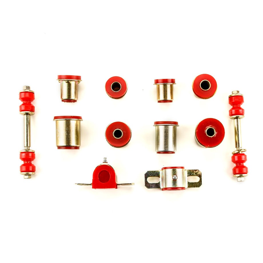 1974-1979 Chevrolet Full Size Red Polyurethane New Front End Suspension Bushing Set Questions & Answers