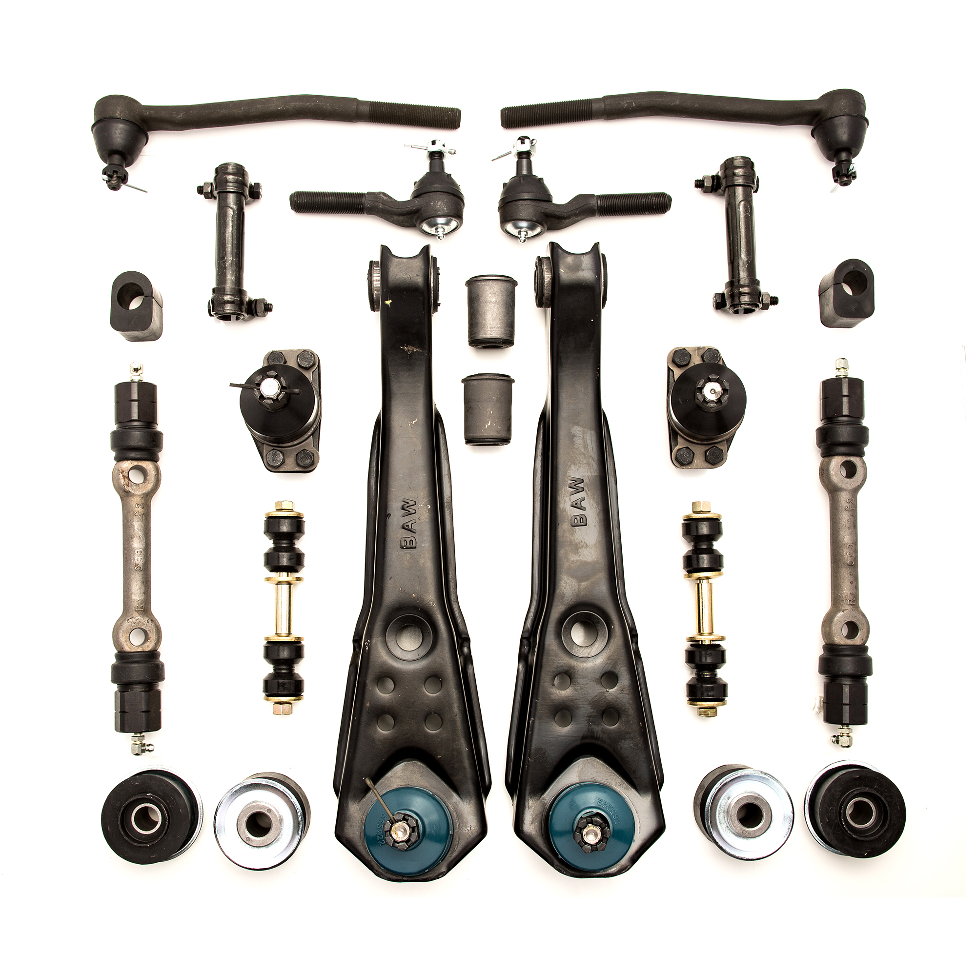 1967 Ford Mustang w/ Manual Steering Front End Suspension Rebuild Kit Questions & Answers