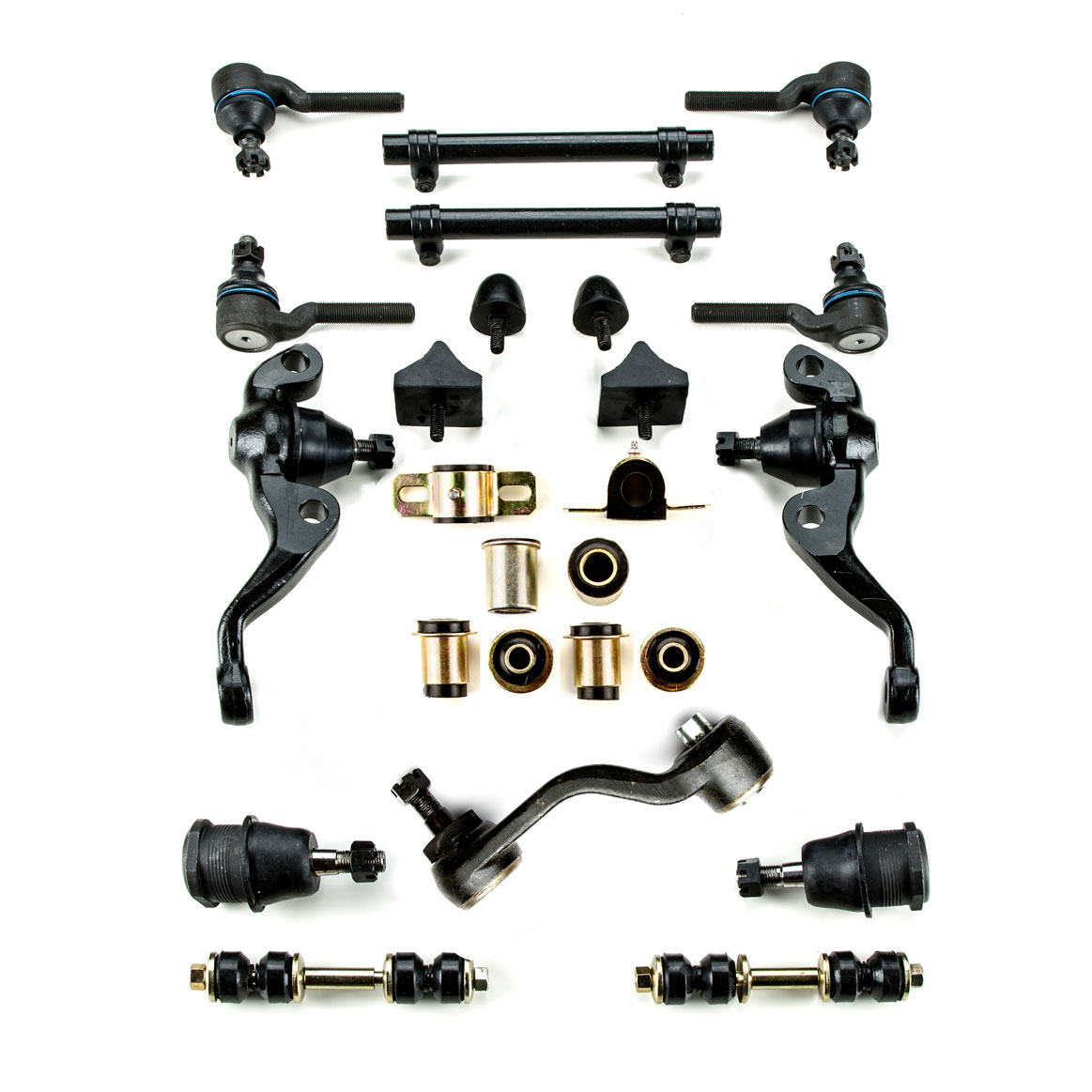 1973 1974 1975 1976 Dodge Dart Black Polyurethane New Front End Suspension Master Rebuild Kit Questions & Answers